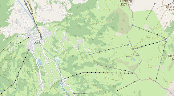 Eventlocations auf Karte