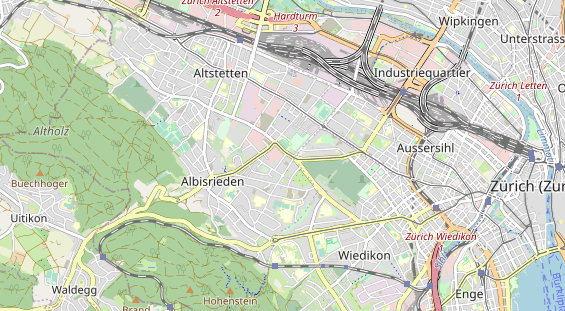 Eventlocations auf Karte