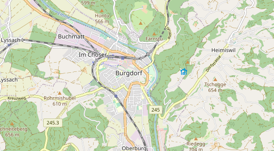 Eventlocations auf Karte