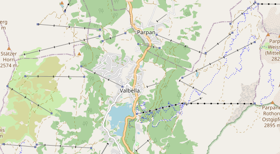 Eventlocations auf Karte