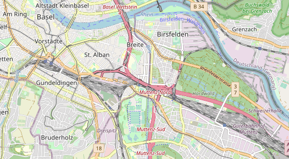 Eventlocations auf Karte