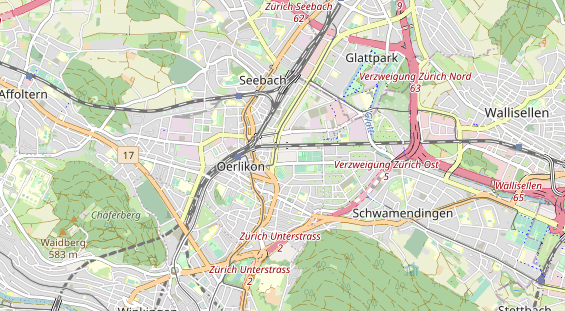 Eventlocations auf Karte