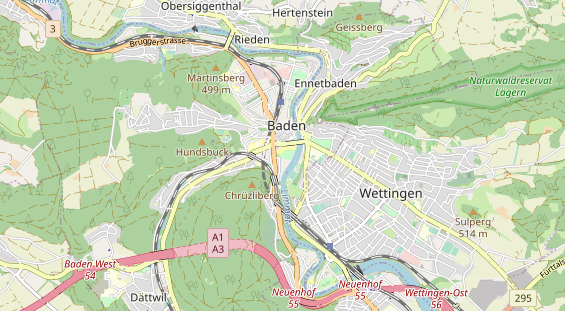 Eventlocations auf Karte