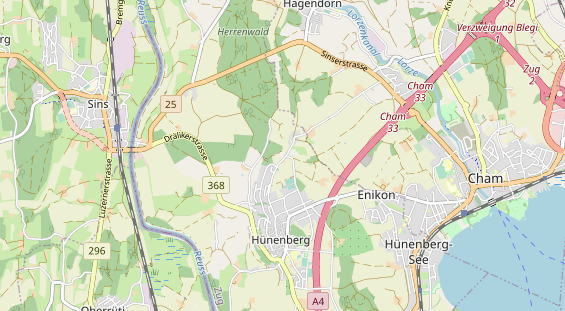 Eventlocations auf Karte