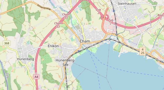 Eventlocations auf Karte