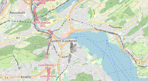 Eventlocations auf Karte