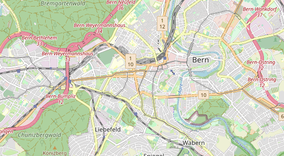 Eventlocations auf Karte