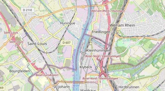 Eventlocations auf Karte