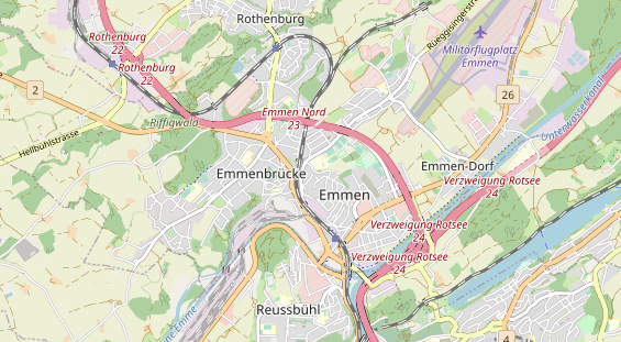 Eventlocations auf Karte