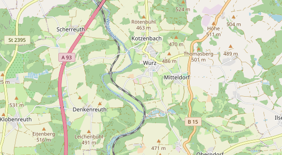 Eventlocations auf Karte
