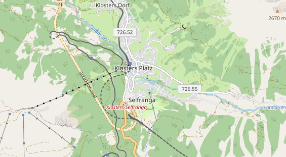 Eventlocations auf Karte