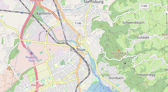 Eventlocations auf Karte