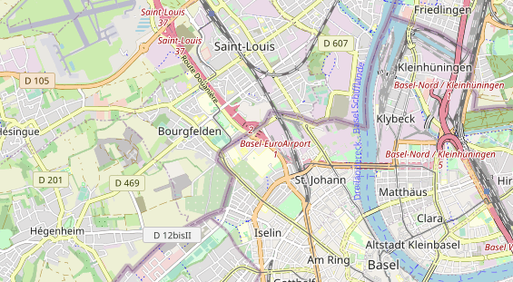 Eventlocations auf Karte