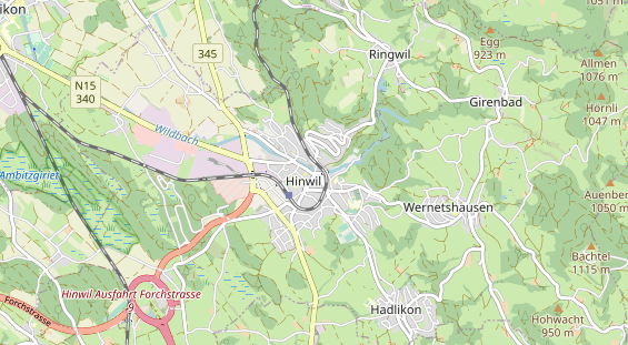 Eventlocations auf Karte