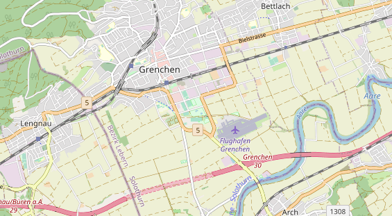 Eventlocations auf Karte