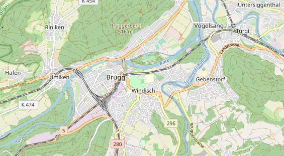 Eventlocations auf Karte