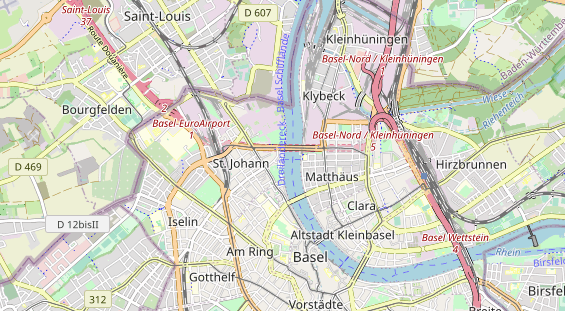 Eventlocations auf Karte
