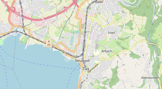 Eventlocations auf Karte