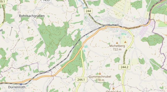 Eventlocations auf Karte