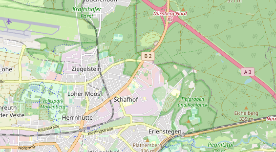 Eventlocations auf Karte