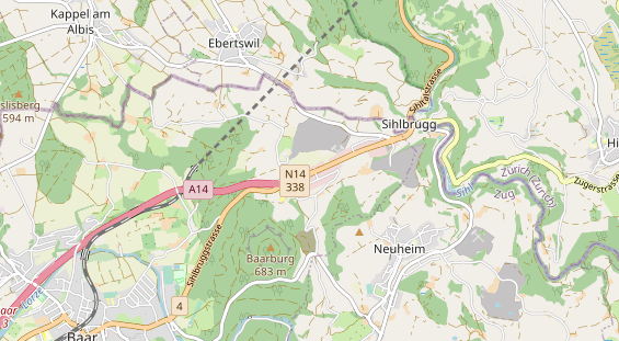 Eventlocations auf Karte