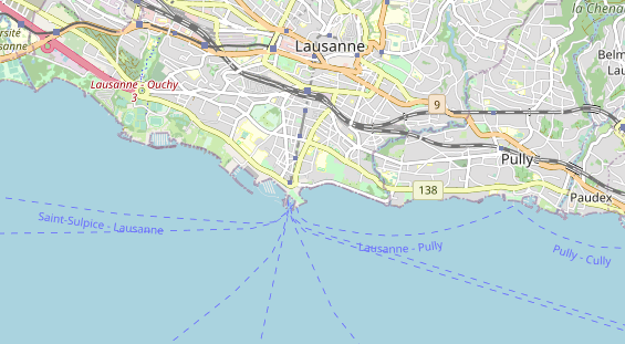 Eventlocations auf Karte