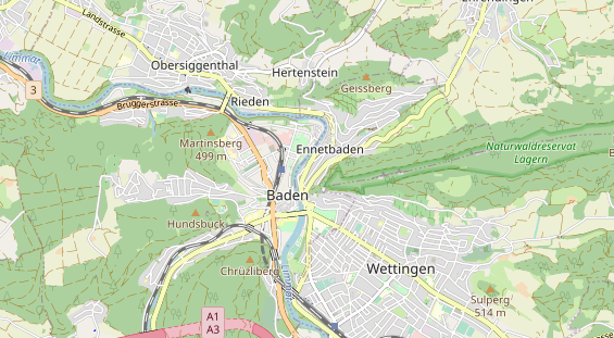 Eventlocations auf Karte