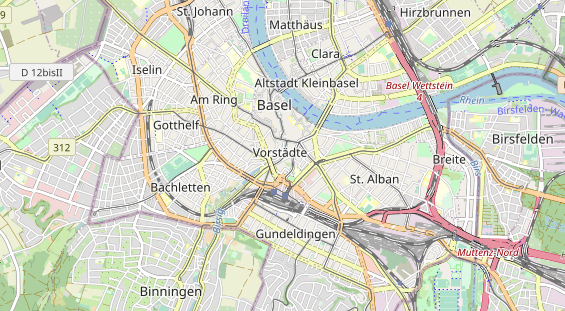 Eventlocations auf Karte