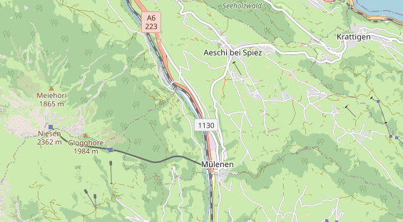 Eventlocations auf Karte