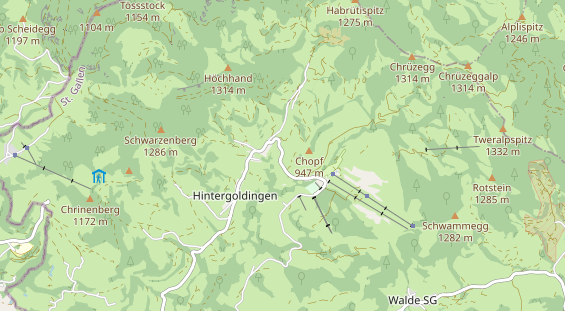 Eventlocations auf Karte