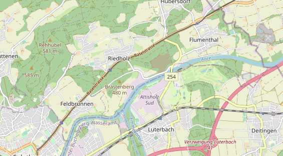 Eventlocations auf Karte