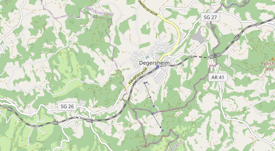 Eventlocations auf Karte