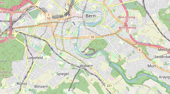 Eventlocations auf Karte