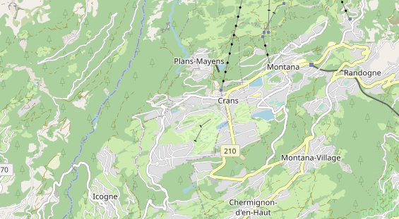 Eventlocations auf Karte