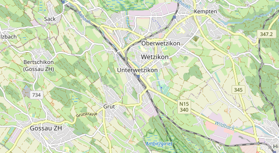 Eventlocations auf Karte