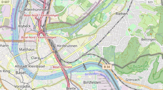 Eventlocations auf Karte
