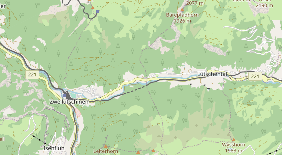 Eventlocations auf Karte
