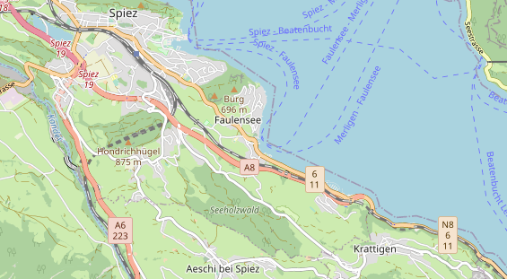 Eventlocations auf Karte