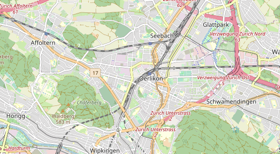 Eventlocations auf Karte