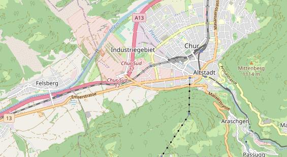 Eventlocations auf Karte