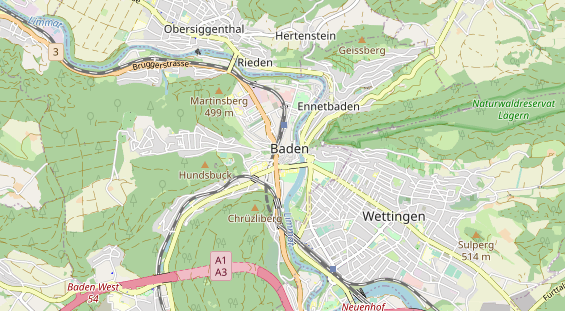 Eventlocations auf Karte