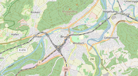 Eventlocations auf Karte