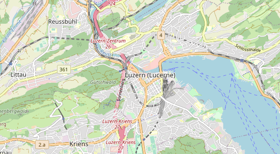 Eventlocations auf Karte