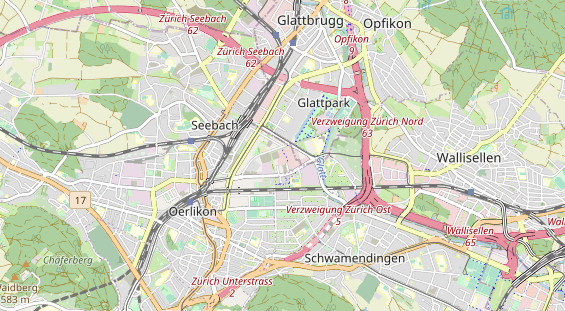 Eventlocations auf Karte