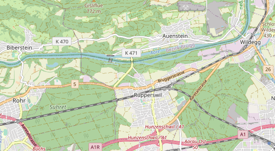 Eventlocations auf Karte