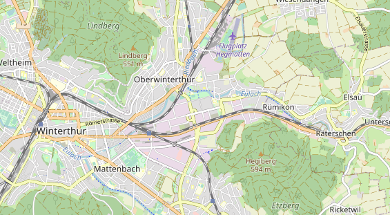 Eventlocations auf Karte