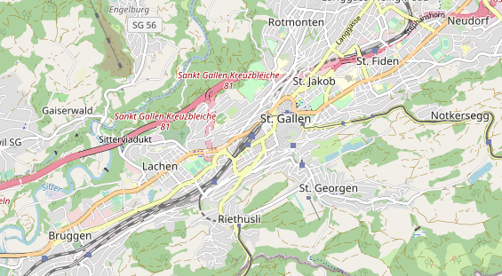 Eventlocations auf Karte