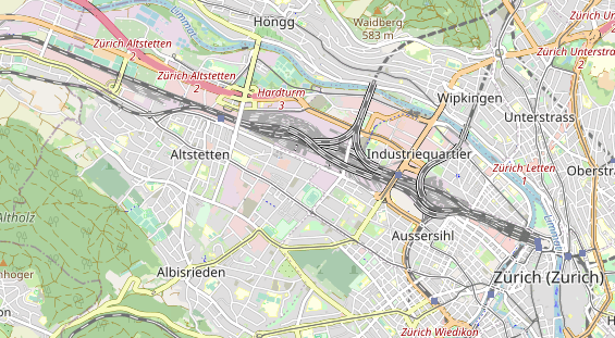 Eventlocations auf Karte