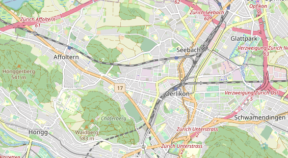 Eventlocations auf Karte