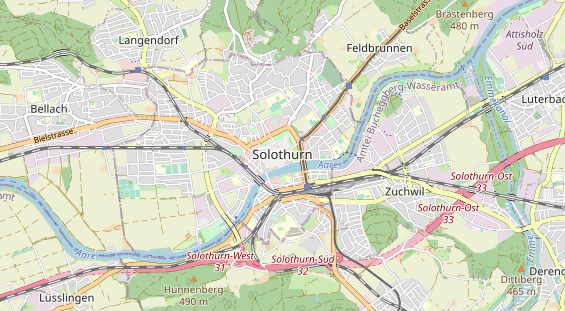 Eventlocations auf Karte